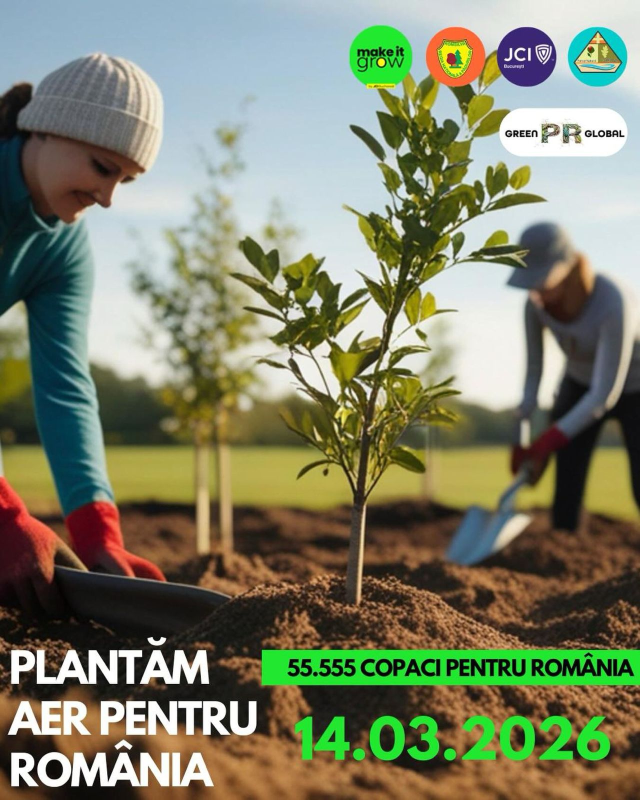JCI București transformă Parcul Natural Comana într-un simbol
